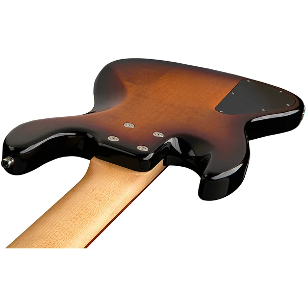 MetroLine 21-Fret Vintage J/J Bass Alder (5-String, Germany, Morado) - '59 burst transparent