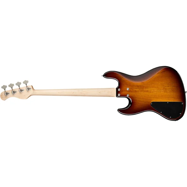 MetroLine 21-Fret Vintage J/J Bass Ash 4-String (Germany, MN) - '59 burst transparent