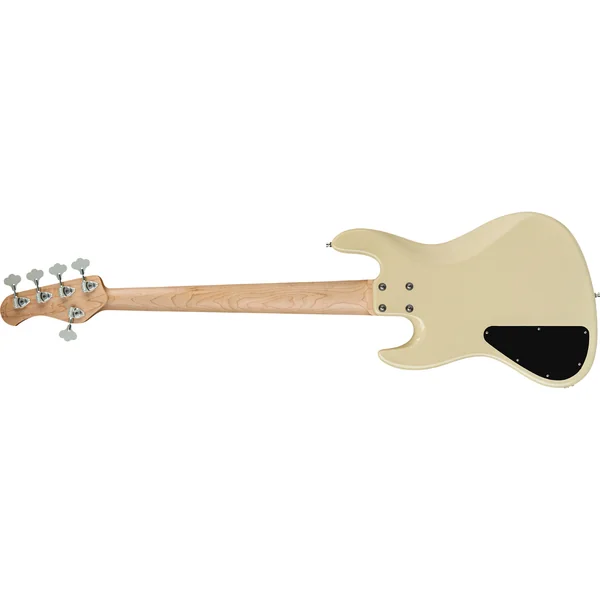 Metroline 21-Fret Vintage J/J Bass Ash 5 (Germany, MN) - solid olympic white