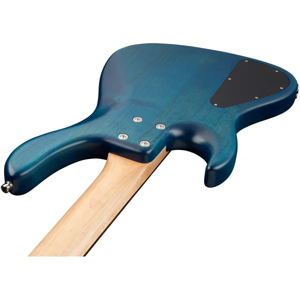 MetroLine 24-Fret Modern Bass, Alder, 4-String (Germany, MOR) - blue transparent satin