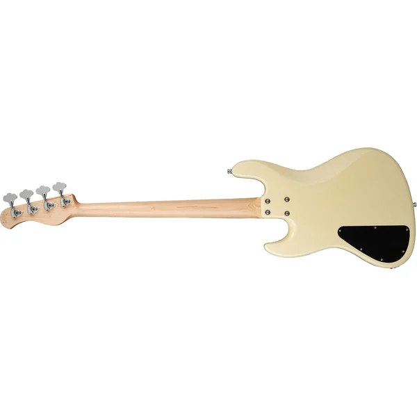 MetroLine 24-Fret Modern Bass, Alder, 4-String (Germany, MOR) - solid olympic white