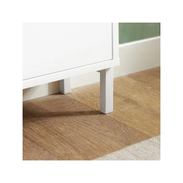 Meuble Chaussure Blanc Rangement Chaussures Armoire chaussures 4 Abattants