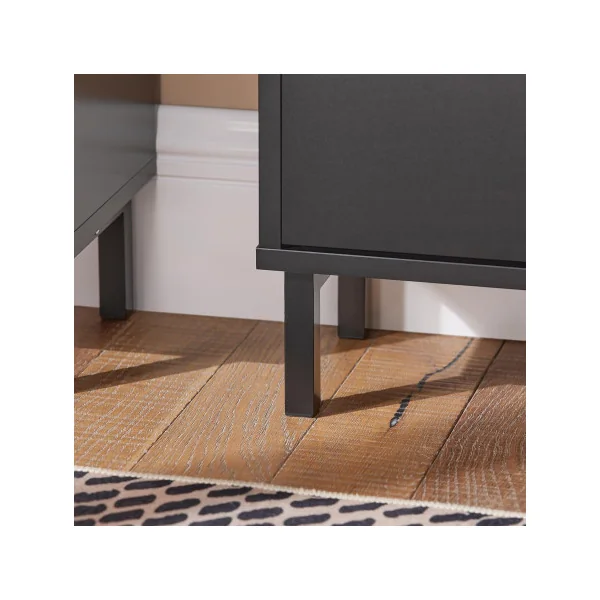 Meuble Chaussure Noir Rangement Chaussures Armoire chaussures 3 Abattants