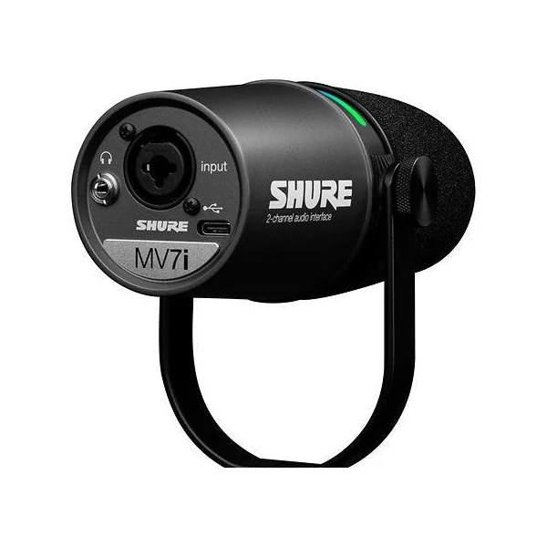 Microphone intelligent shure mv7i