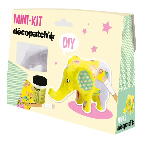 Mini Kit Décopatch Elephant