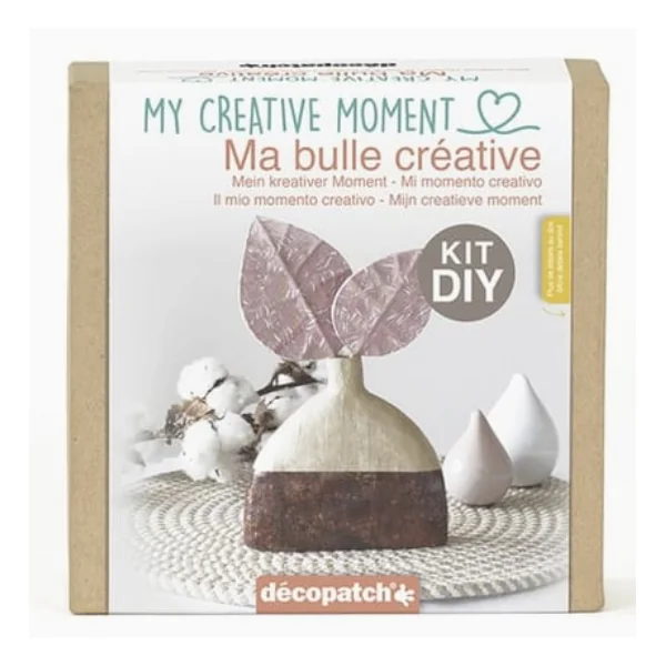 Mini kit vase - Ma bulle créative -Decopatch