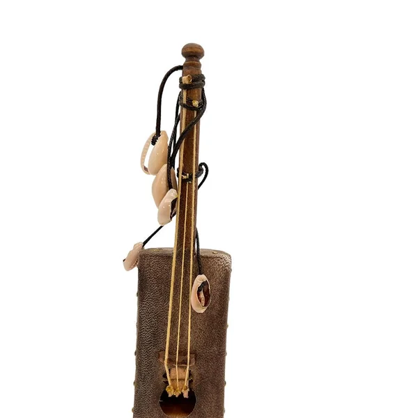 Miniature Guembri en Bois - Artisanat Décoratif