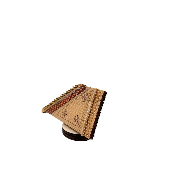 Miniature Qanun en Bois - Réplique Instrument Oriental