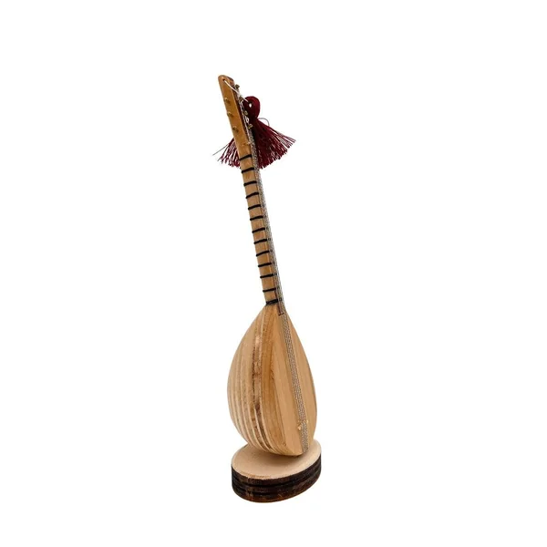 Miniature Saz en Bois Authentique - Décoration Musicale