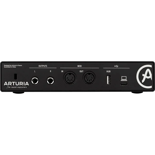 MINIFUSE2-BK ARTURIA Interface audio 2 entrées/sorties noire robuste