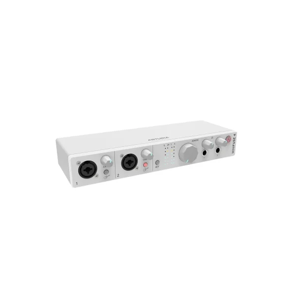 MINIFUSE4-WH ARTURIA MiniFuse 4 blanche 4 entrées audio USB-C MIDI hub