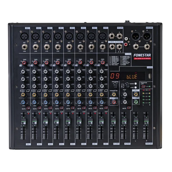 MIX-8PRO Table de mixage studio 8 canaux