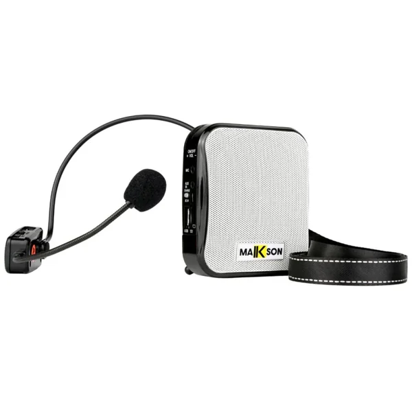MKS-10VOX Amplificateur de voix 10 W avec micro serre tête sans fil
