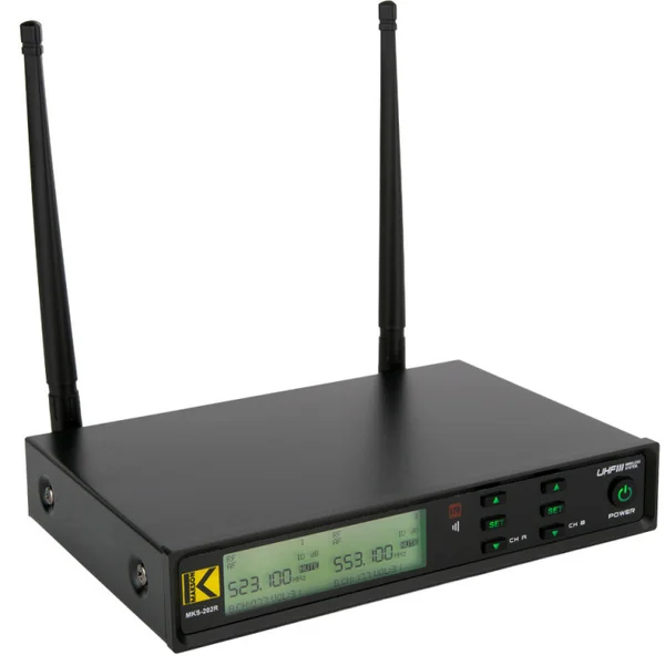 MKS-202R Double Microphones HF sans fil