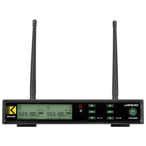 MKS-202R Double Microphones HF sans fil