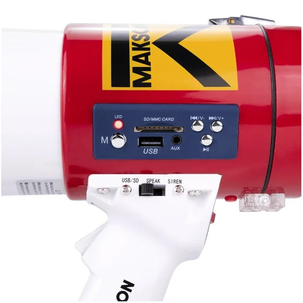 MKS-60 Mégaphone 60 watts max avec sirène