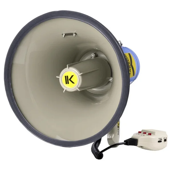 MKS-60B Mégaphone 60 watts avec sirène et micro