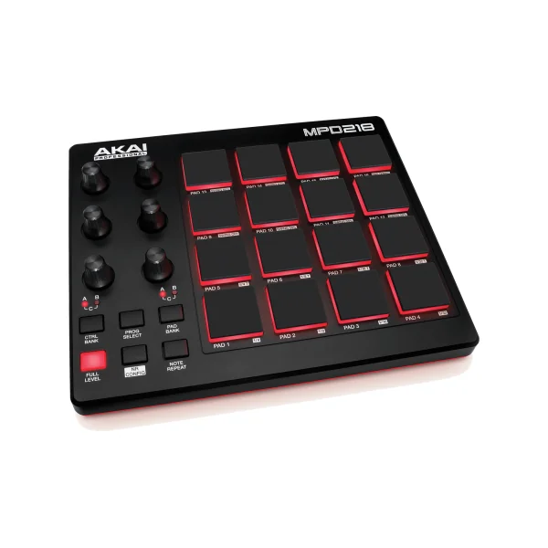 MPD218 AKAI PROFESSIONAL - 16 pads 6 potentiomètres