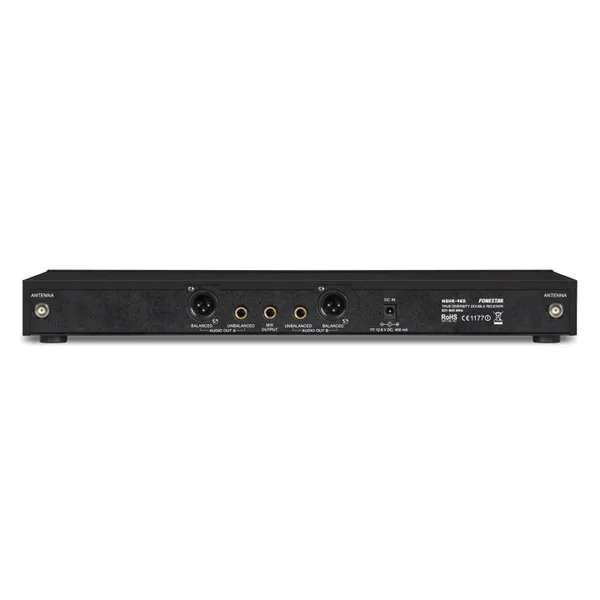 MSH-892-631 Système double microphone cravate UHF sans fil