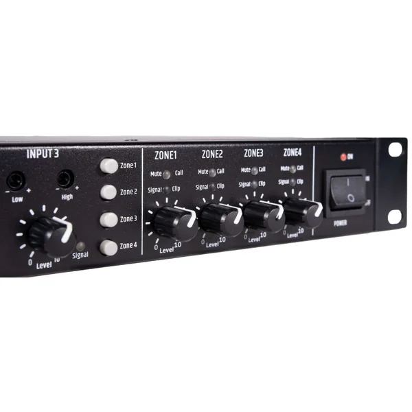 MX-404 Préamplificateur mélangeur 4 canaux