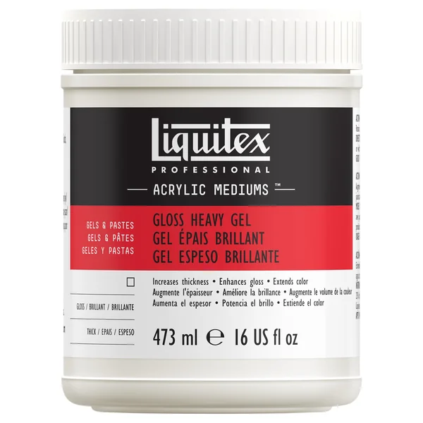 Médium gel épais brillant - Liquitex