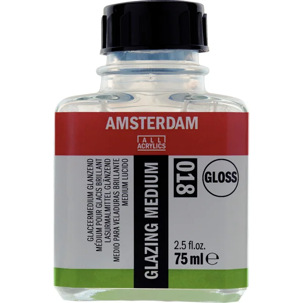 Médium glacis brillant Amsterdam 75 ml