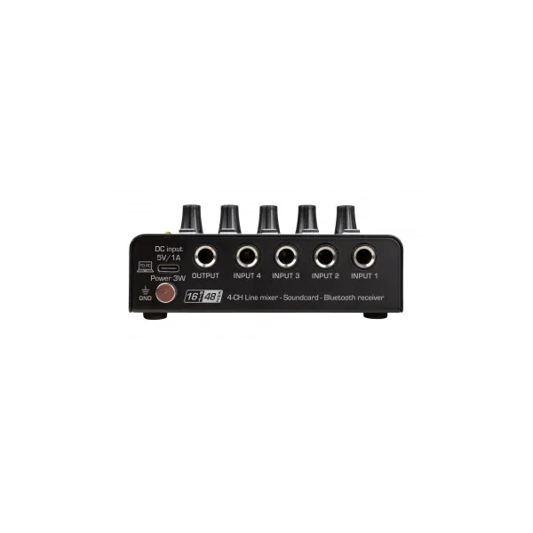 Nanomix-4BT JB Systems - Mixage 4 entrées avec bluetooth et carte son USB-C