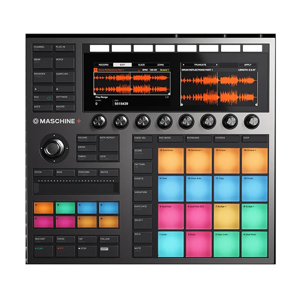 Native Instruments MASCHINE PLUS Standalone Production & Performance Groovebox