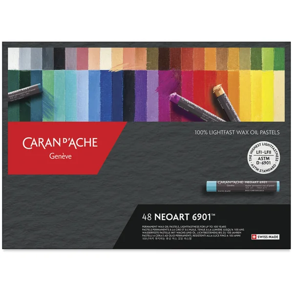 Neoart 6901 Pastel à l'huile et à la cire 48 set