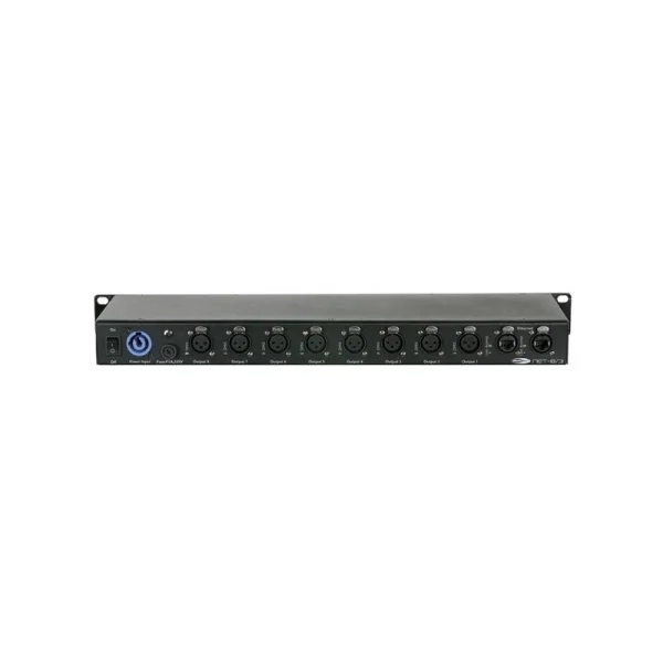 NET-8/3 Showtec Node Artnet 8 univers 8 sorties XLR 3 points