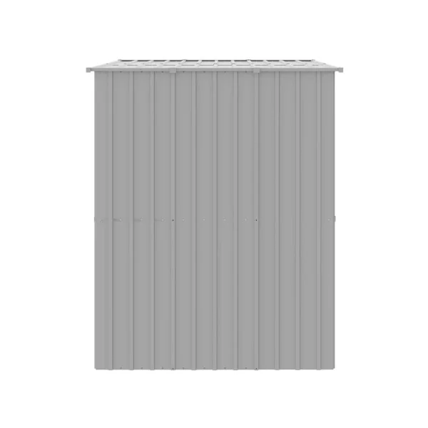 Niche en Métal Gris XXXXL en Acier Galvanisé Niche en Métal Niche métallique Niche Grand Chien