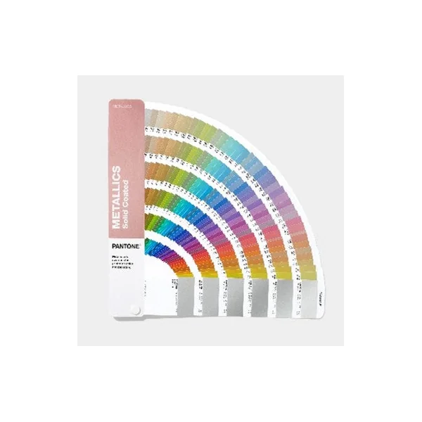 Nuancier PANTONE metallic guide solid coated