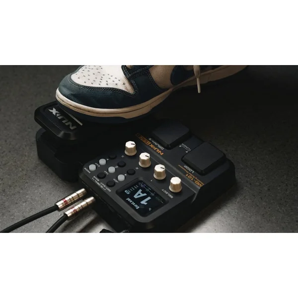 Nux MG101 - Multi-Effet Guitare avec Looper, Boîte à Rythmes & USB-C