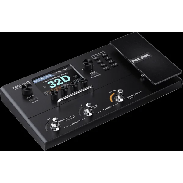 Nux MG30 - Multi-Effets Guitare avec IR, Looper & Boîte à Rythmes