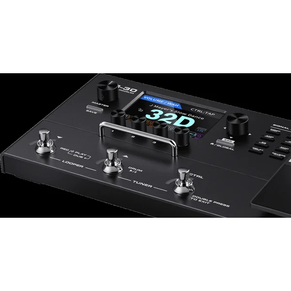 Nux MG30 - Multi-Effets Guitare avec IR, Looper & Boîte à Rythmes