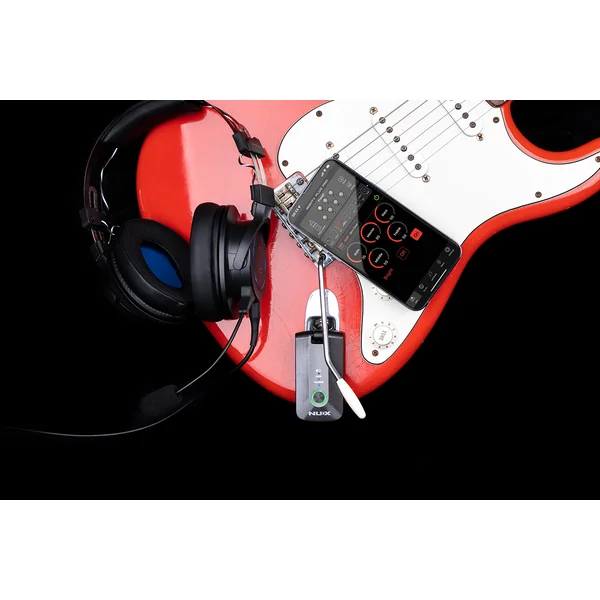 NUX Mighty Plug Pro (MP-3) - Ampli Casque Guitare-Basse avec Interface Audio - BT