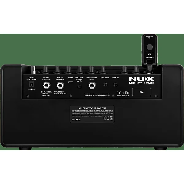 NUX Mighty Space - Ampli Guitare/Basse Stéréo 30W Bluetooth