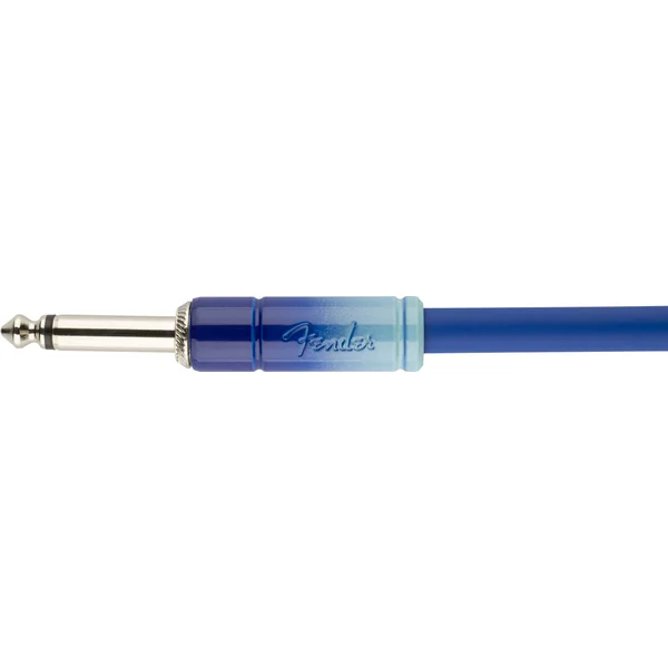 Ombré Instrument Cable, Straight/Straight, 10ft - Belair Blue
