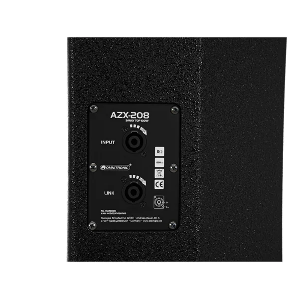 OMNITRONIC AZX-208 2-way Top 100W