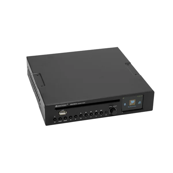 OMNITRONIC DRS-95CD Internet Radio with DAB+, Bluetooth and CD Player
