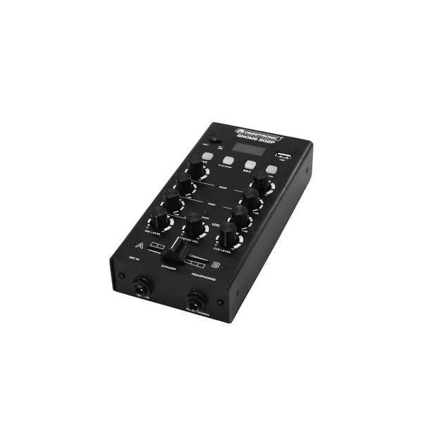 OMNITRONIC GNOME-202P Mini Mixer black