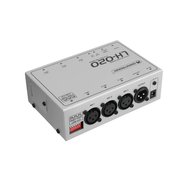 OMNITRONIC LH-020 3-channel Mic Mixer