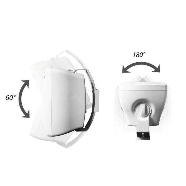 OMNITRONIC OD-6T Wall Speaker 100V white 2x