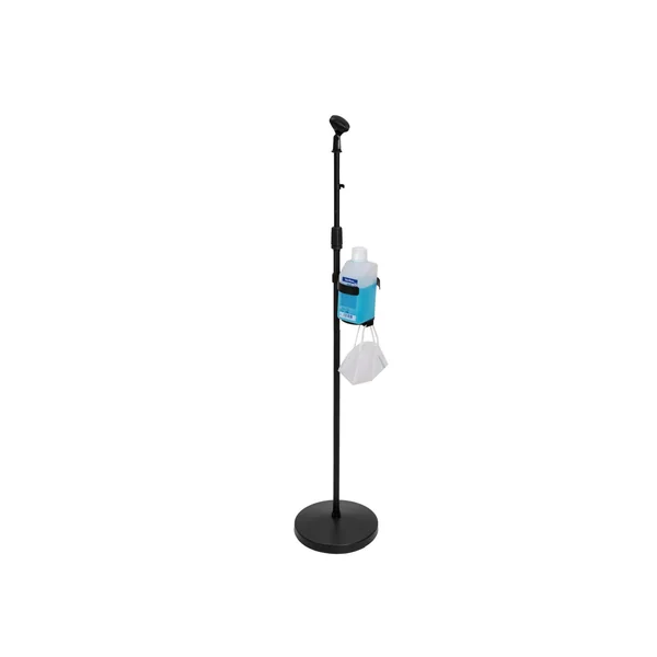 OMNITRONIC Set microphone stand for disinfectant, black