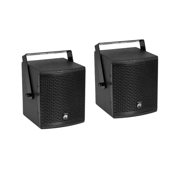 OMNITRONIC Set MOLLY-12A Subwoofer active + 4x MOLLY-6 Top 8 ohms, black