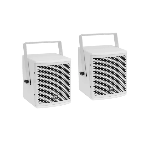 OMNITRONIC Set MOLLY-12A Subwoofer active + 4x MOLLY-6 Top 8 ohms, white