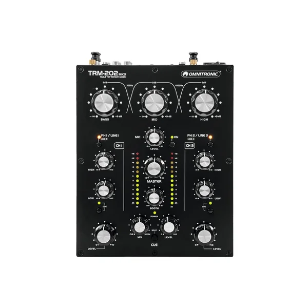 OMNITRONIC TRM-202MK3 2-channel Rotary Mixer