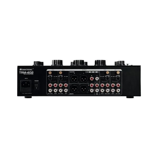 OMNITRONIC TRM-402 4-channel Rotary Mixer