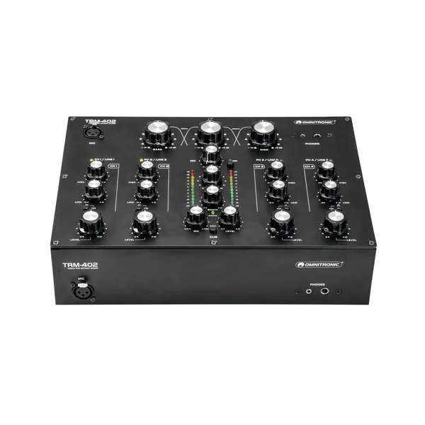 OMNITRONIC TRM-402 4-channel Rotary Mixer