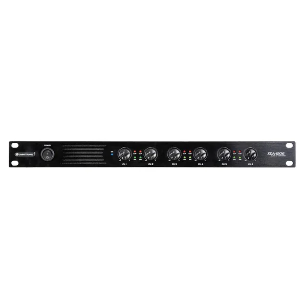 OMNITRONIC XDA-1206 6-channel Class D Amplifier
